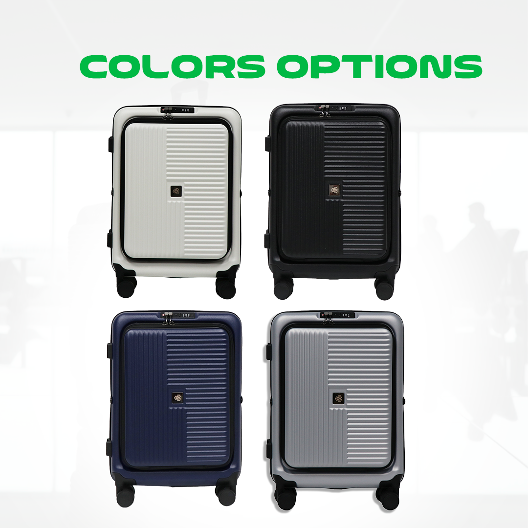 20Inch Collapsible Carry-On Suitcase Expandable Foldable TSA Lock Spinner Global