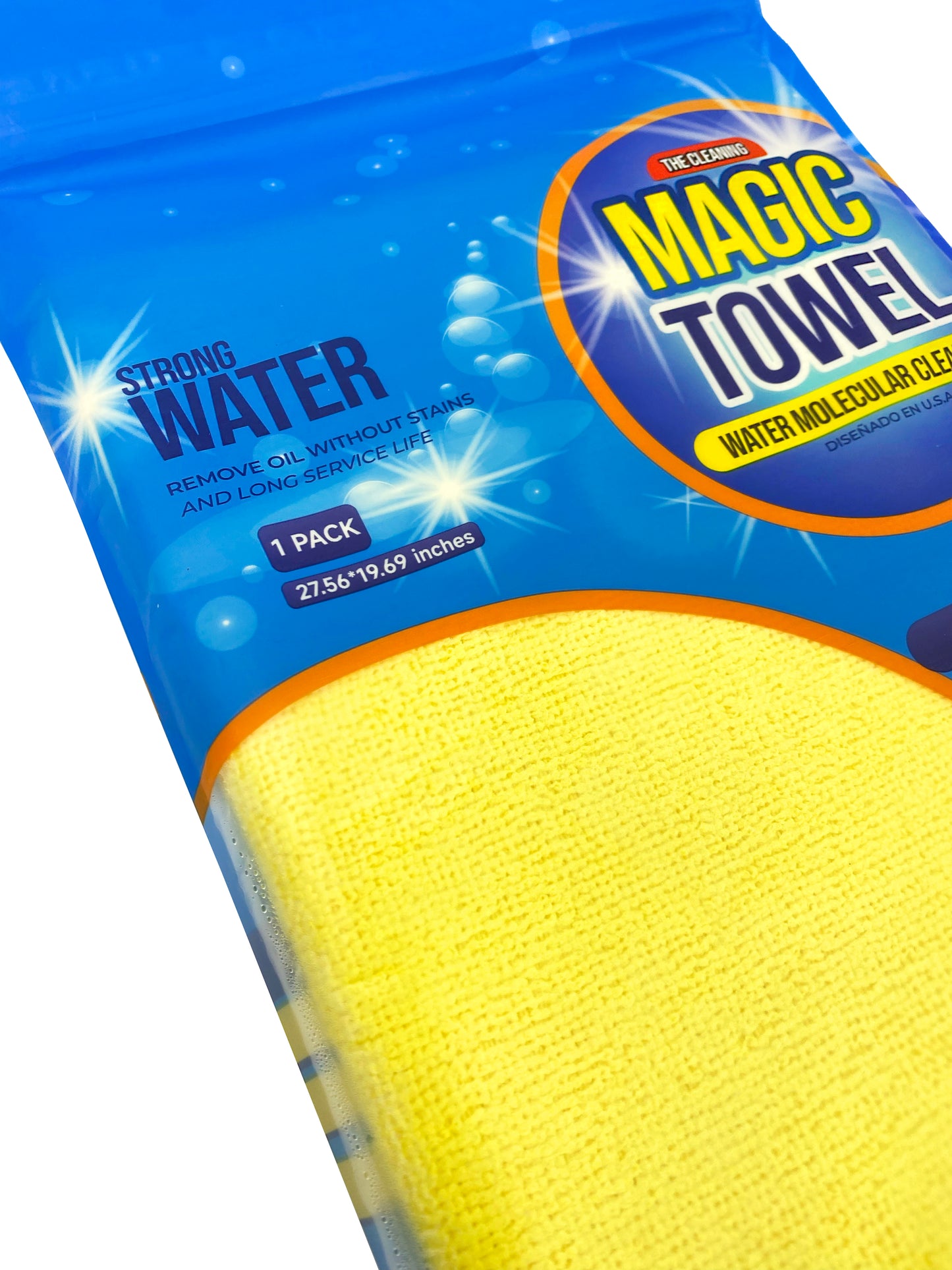 Magic Towel Mopping  - Yellow - Large - 1 Pack