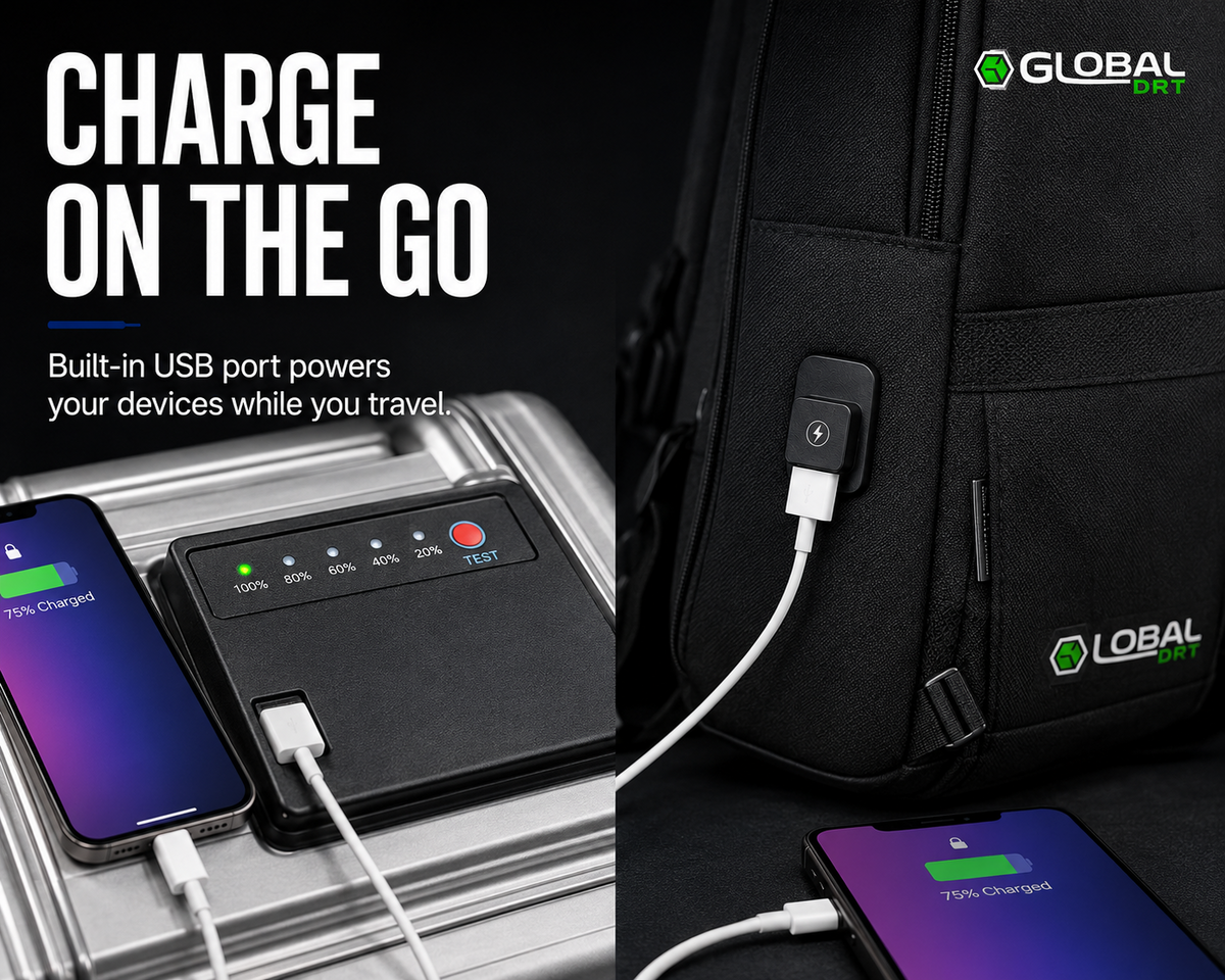 Airwheel SE3S Smart Luggage + Global DRT Backpack + FREE Luggage Scale TSA USB