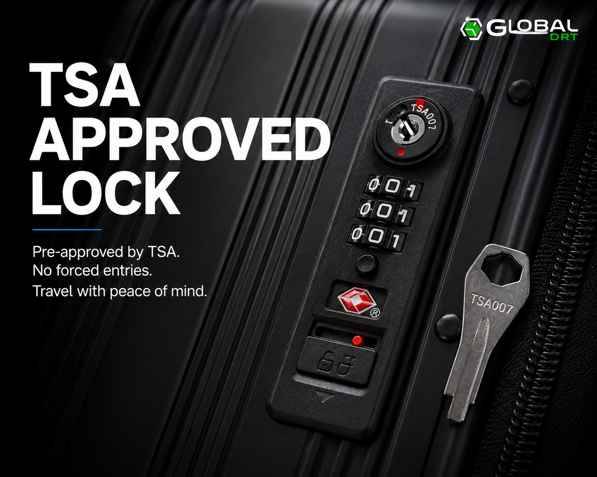 Airwheel SE3S Smart Luggage + Global DRT Backpack + FREE Luggage Scale TSA USB
