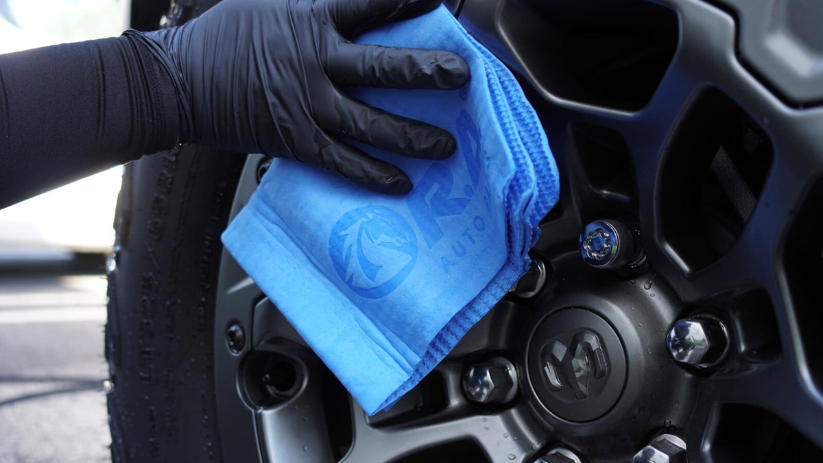 3-Pack PVA Chamois Cloth 17x13 Blue Yellow Car Drying Shammy Synthetic Reusable