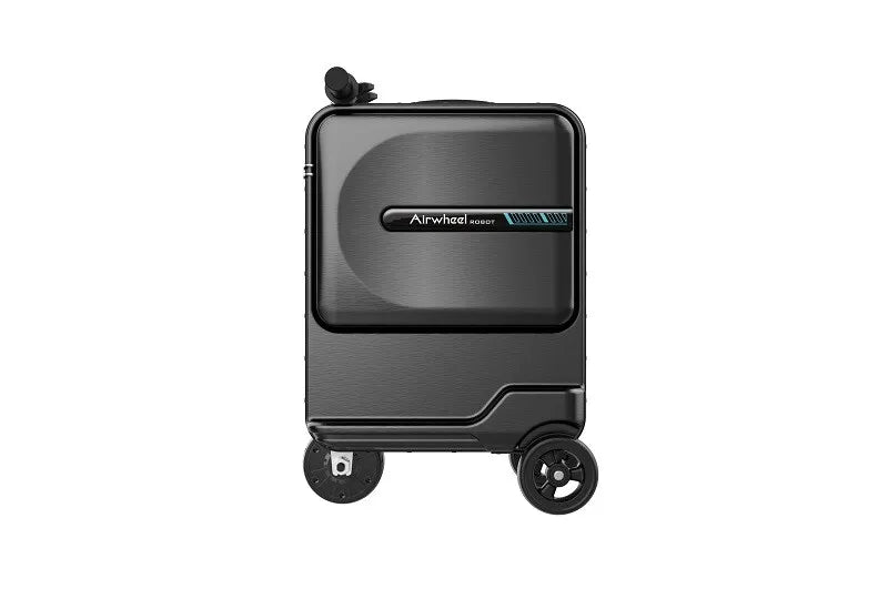 SE3miniT 20 Inch Electrical Riding On Suitcases Luggage Scooters Carry On Smart Luggage (Black)